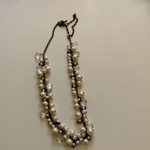 Long pearls necklace